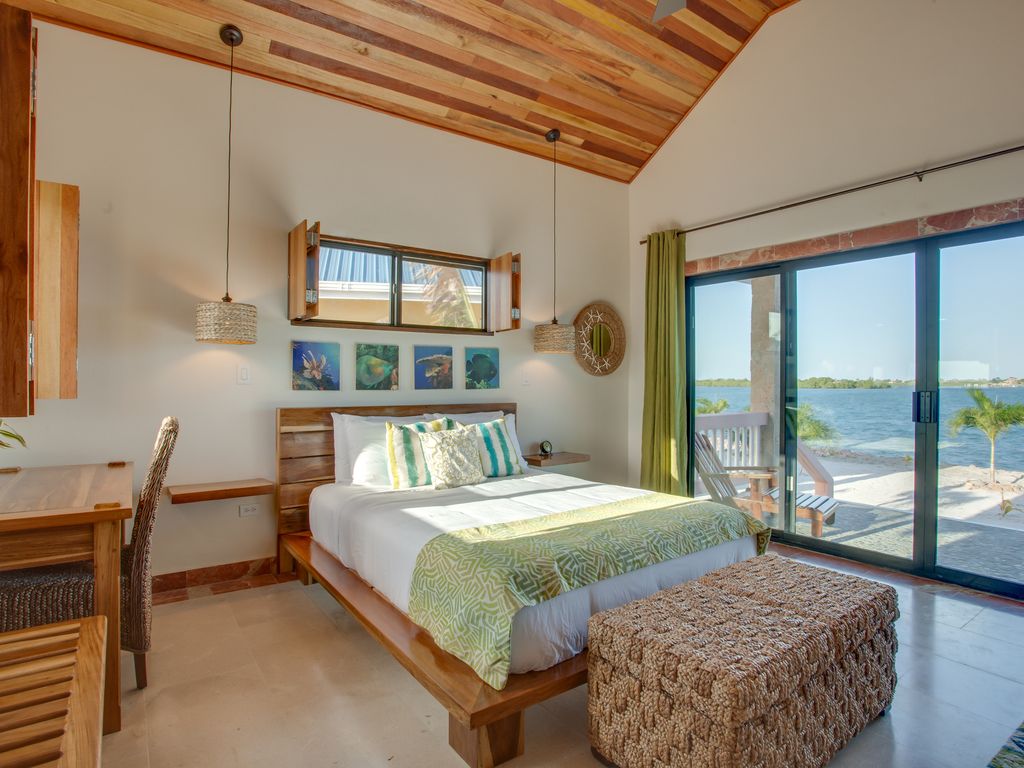 Little Harvest Caye bedroom