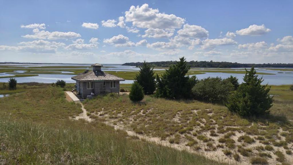 Sands Island, private island, North Carolina