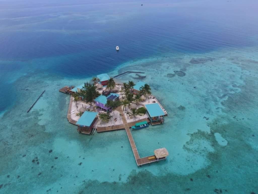 King Lewey's private island in Belize