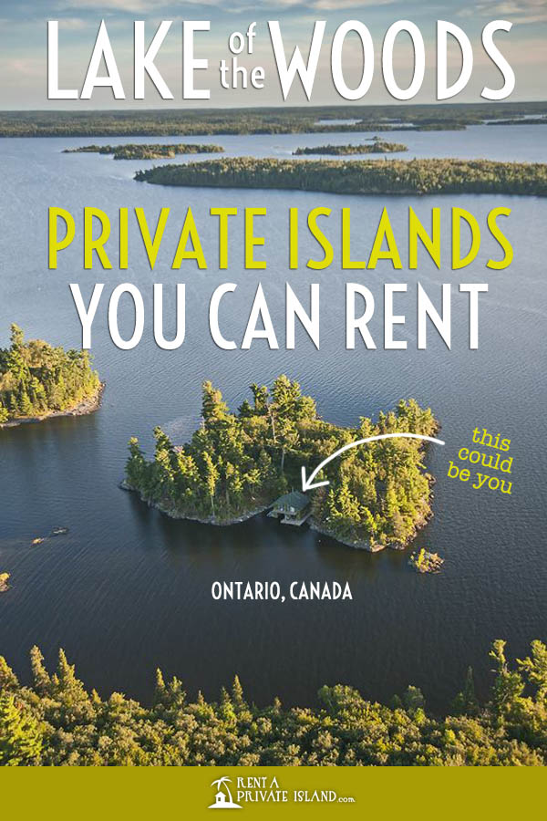 6 Lake of the Woods resorts on private islands you can rent!