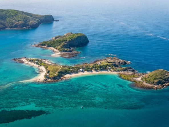 Pumpkin Island, private island rental Great Barrier Reef Australia