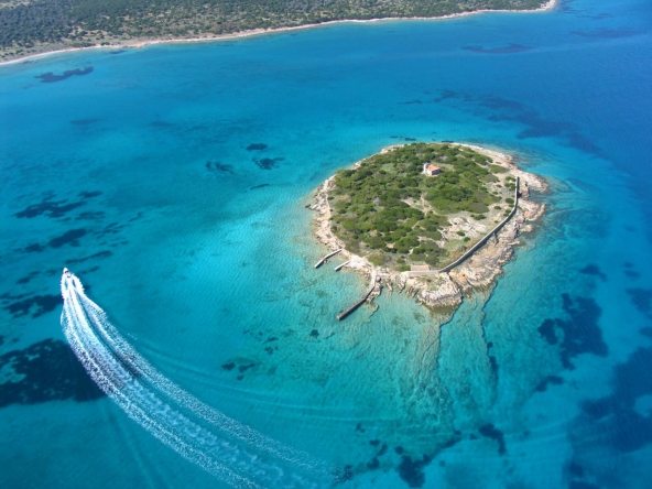 Greece private island rental
