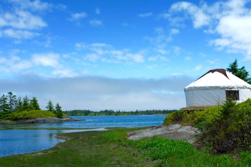 Airbnb island in Nova Scotia