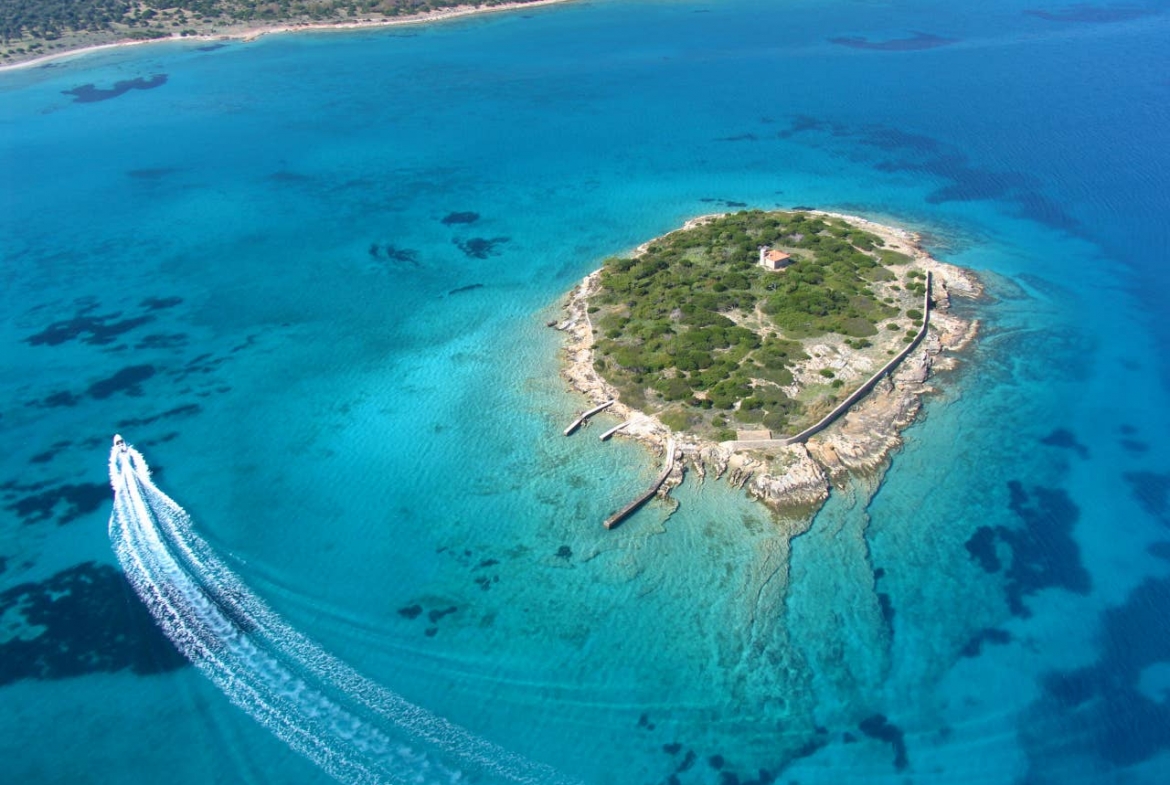 Greece private island rental